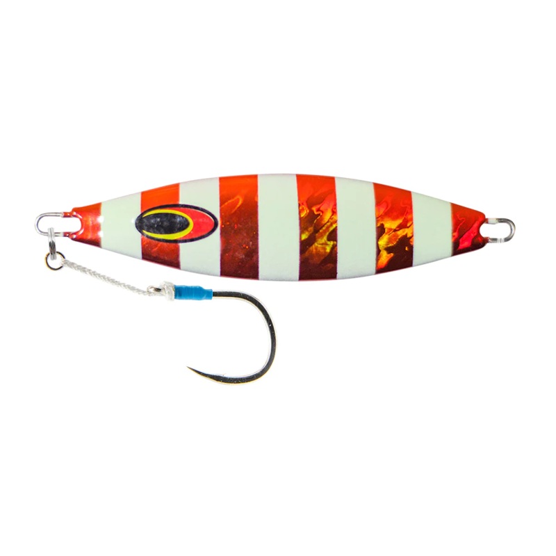 Nomad Buffalo 180g Jig Lure|CRIMSON TIDE|FULL GLOW PINK|FUSILIER|SARDINE|SILVER GLOW