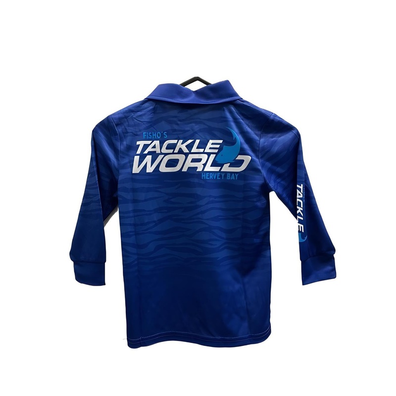 Switchbait Fisho’s Tackle World Boys Shirt Blue