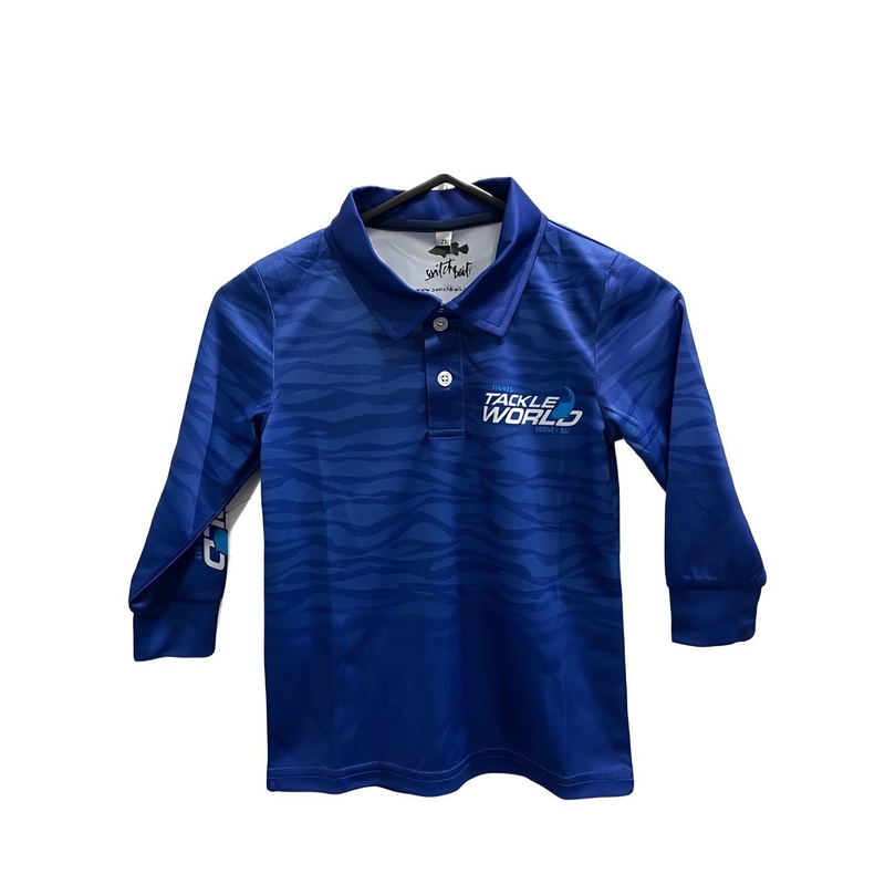 Switchbait Fisho’s Tackle World Boys Shirt Blue