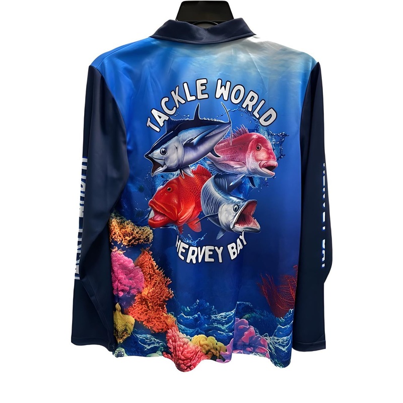 Switchbait Fisho’s Tackle World Coral Fish Shirt Adult