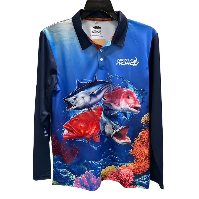 Switchbait Fisho’s Tackle World Coral Fish Shirt Adult