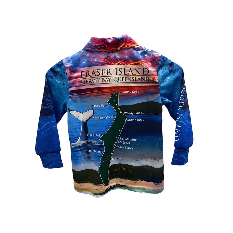 Switchbait Fisho’s Tackle World Fraser Island Shirt Kids