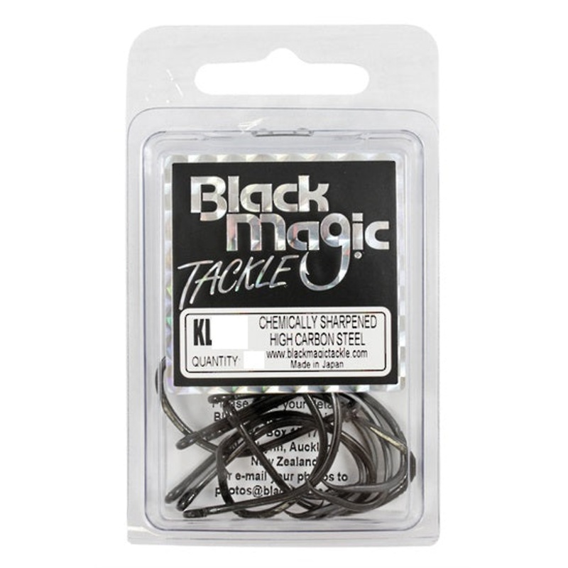 Black Magic Kl Hooks|4/0 – 16PK|5/0 – 14PK|6/0 – 9PK|7/0 – 9PK|8/0 – 5PK