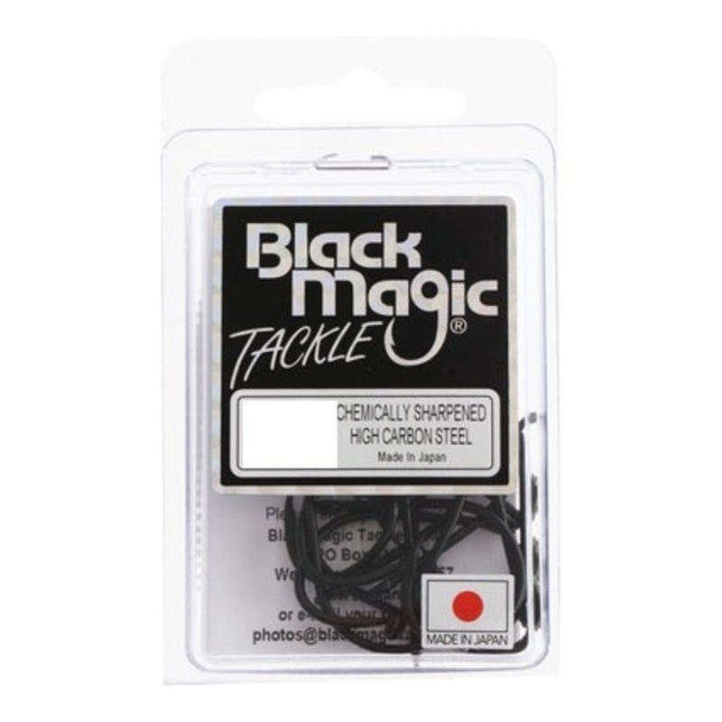 Black Magic Ks Hooks|4/0 – 16PK|5/0 – 11PK|6/0 – 7PK|7/0 – 7PK|8/0 – 5PK
