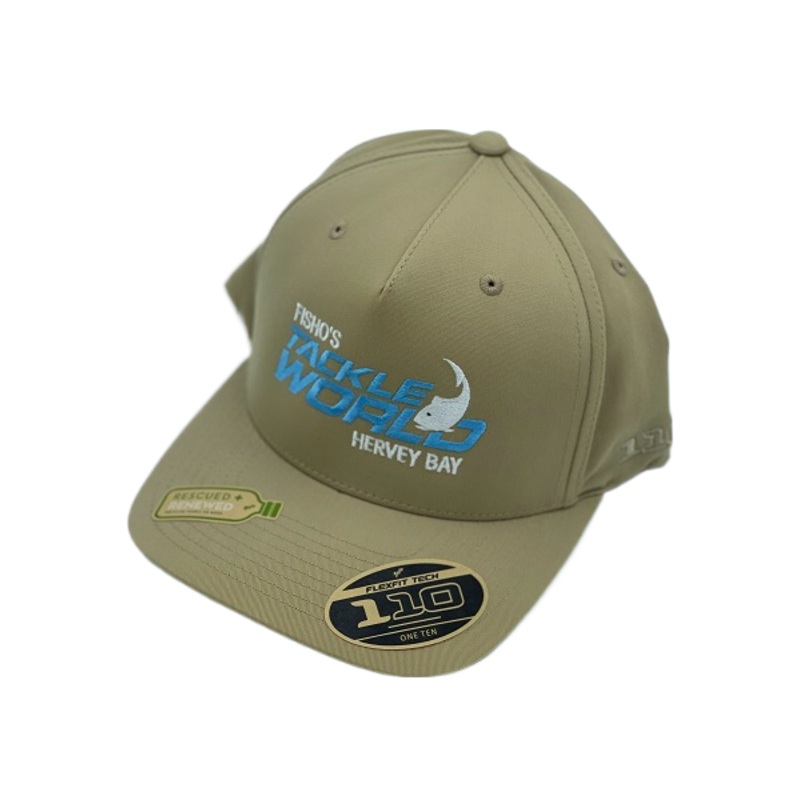 Fisho’s Tackle World Cap A Frame Recycled Khaki