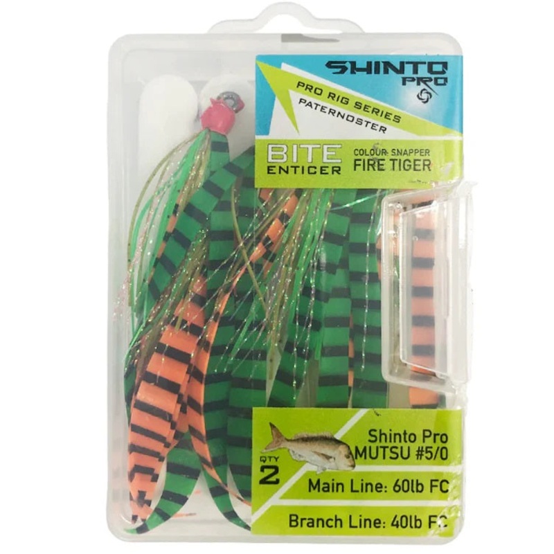 Shinto Pro Bite Enticer Paternoster Mutsu Circle Pre-made Rigs 7/0