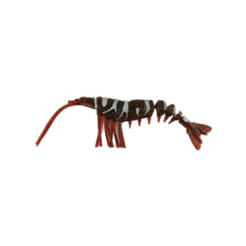 King Brown Killer Prawn 8 Pre-rigged 9/0 3/4oz Soft Plastic Lure