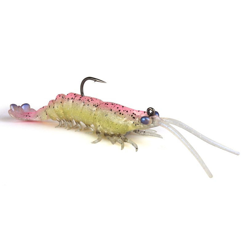 Zman Prawnz Elite 3.5 Pre-rigged Soft Plastic Lure