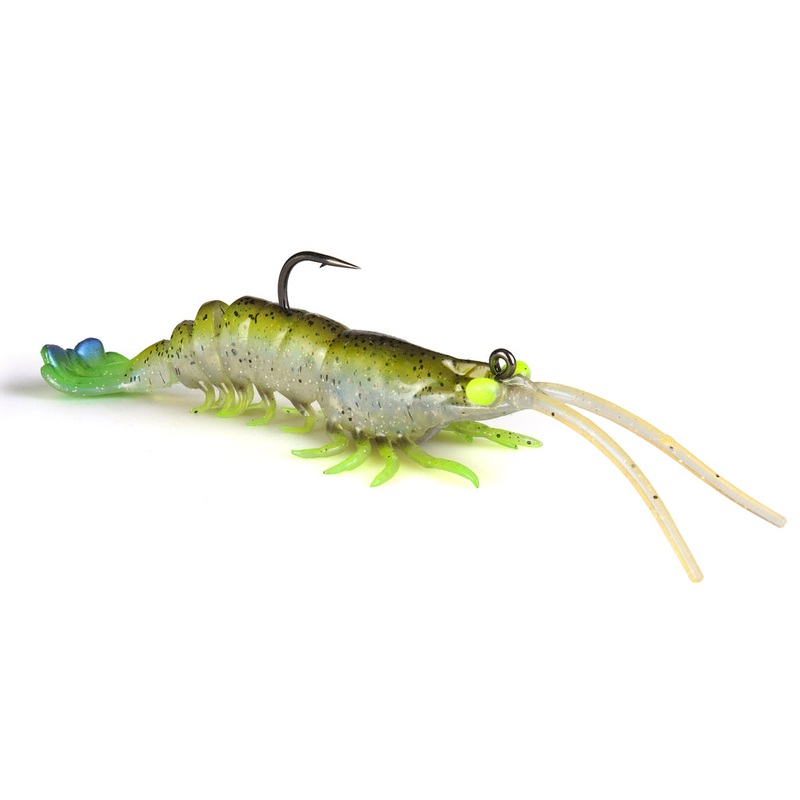 Zman Prawnz Elite 3.5 Pre-rigged Soft Plastic Lure