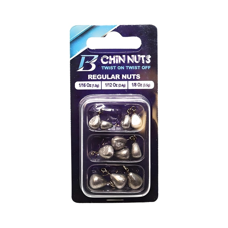 Barambah Chin Nuts|REG – 1/16OZ 1/12OZ 1/8OZ|L – 1/6OZ 1/4OZ 3/8OZ
