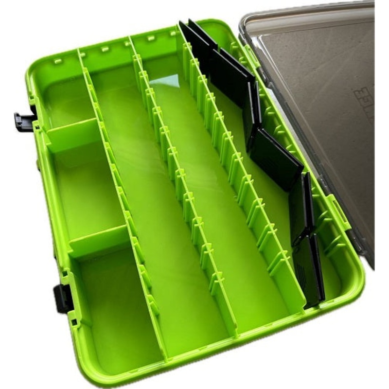 Bite Science Tackle Case Green Medium (39 X 28 X 12cm) ><