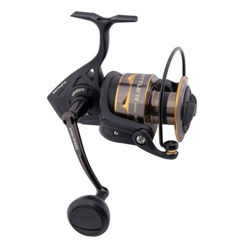 Penn Battle Iv Spinning Reel|4000|4000HS|5000|6000|6000HS|8000|8000HS