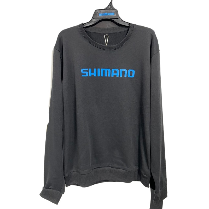 Shimano Logo Crew Neck Jersey Black >