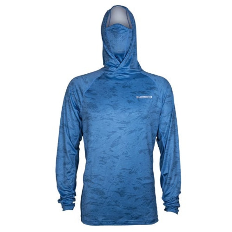 Shimano Shirt Hooded Tech Tee Wave Dot Camo