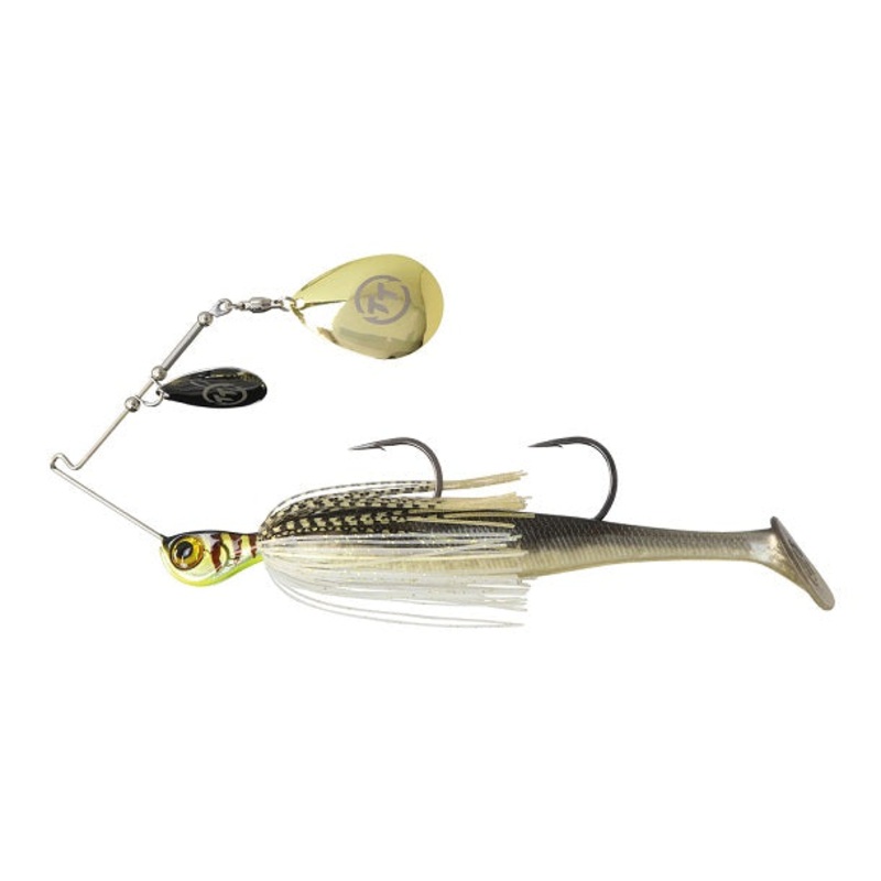 Tt Tornado + Double Colorado Rigged 1/2oz Spinnerbait Lure ^