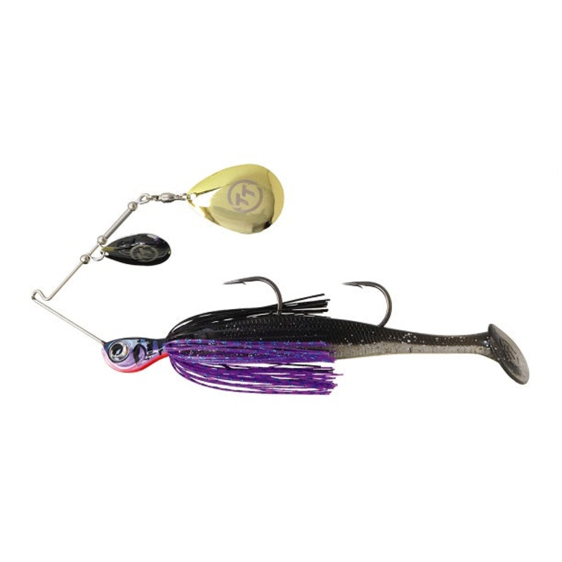 Tt Tornado + Double Colorado Rigged 3/4oz Spinnerbait Lure ^