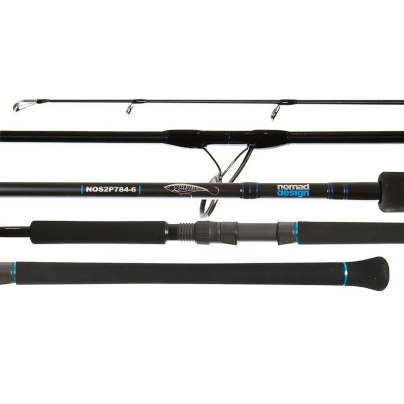 Nomad Offshore Spinning Rod|7’4”/PE 1.5-3/2PCBJ|7’4″/PE 2-4/2PCBJ|7’8″/PE 8-10/2PCBJ|8’3″/5-8/2PCBJ|7’8″/PE 4-6/2PCBJ