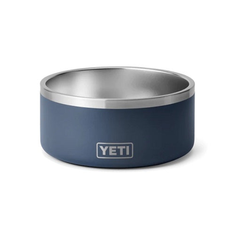 Yeti Boomer 8 Dog Bowl|BLACK|TROPICAL PINK|SEAFOAM|STAINLESS|NAVY|WHITE|RESCUE RED