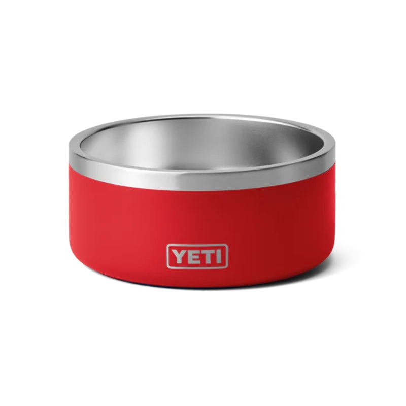 Yeti Boomer 8 Dog Bowl|BLACK|TROPICAL PINK|SEAFOAM|STAINLESS|NAVY|WHITE|RESCUE RED