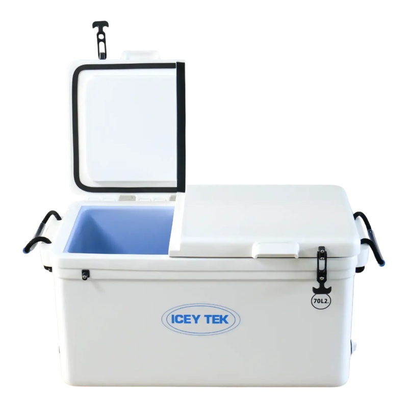 Icey Tek Cooler 70l Split Lid Left