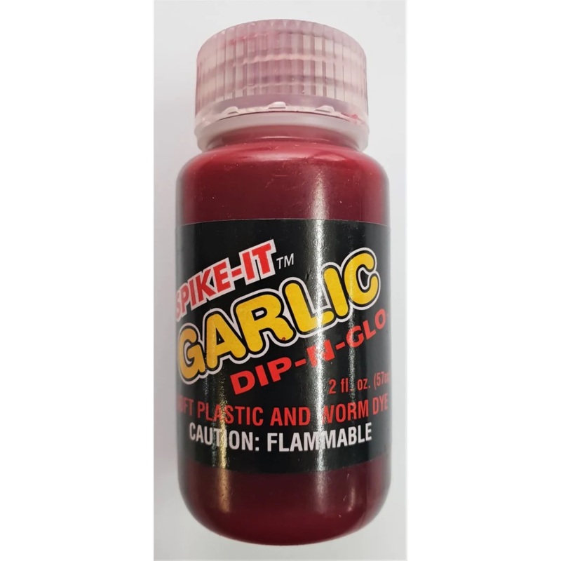 Spike It Dip-n-glo 60ml Garlic Fishing Scent