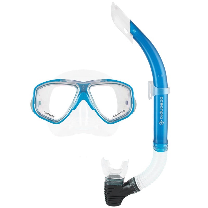 Ocean Pro Eclipse Oasis Mask And Snorkel Set