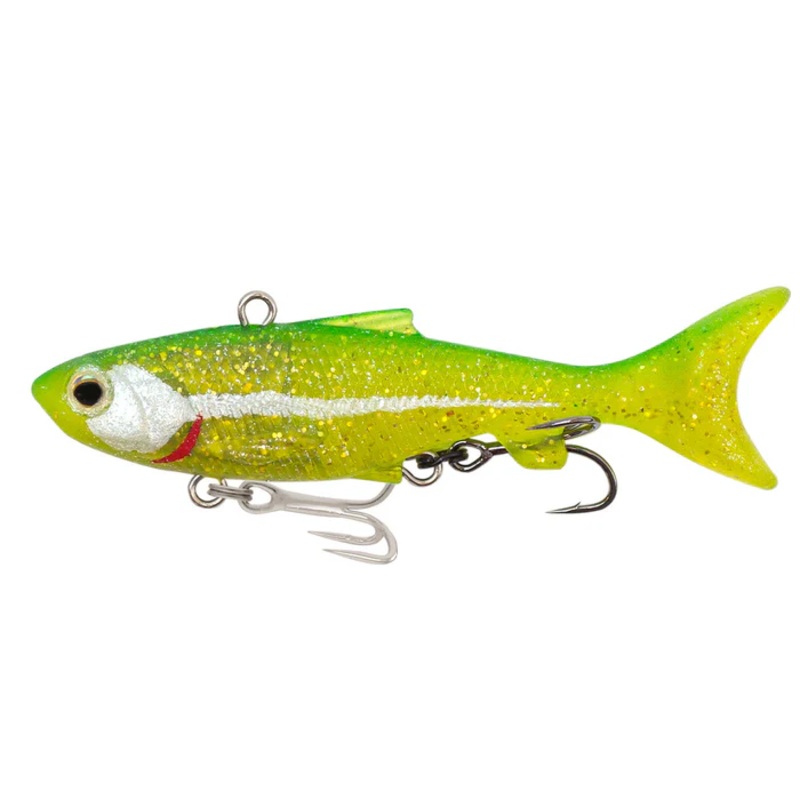 Samaki Vibelicious Thumper 70mm 11gm Soft Plastic Lure ><^