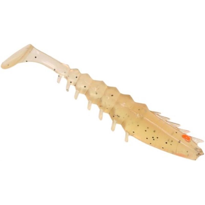 Squidgy Prawn Paddle Tail 110mm Soft Plastic Lure >^