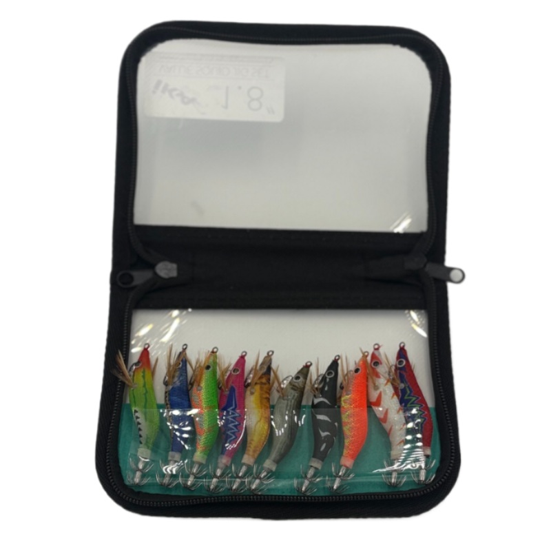 Ika Value Squid Jig Set 10pk|1.8″|2.5″