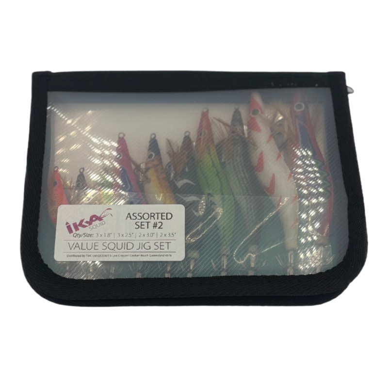 Ika Value Squid Jig Set Assorted #2