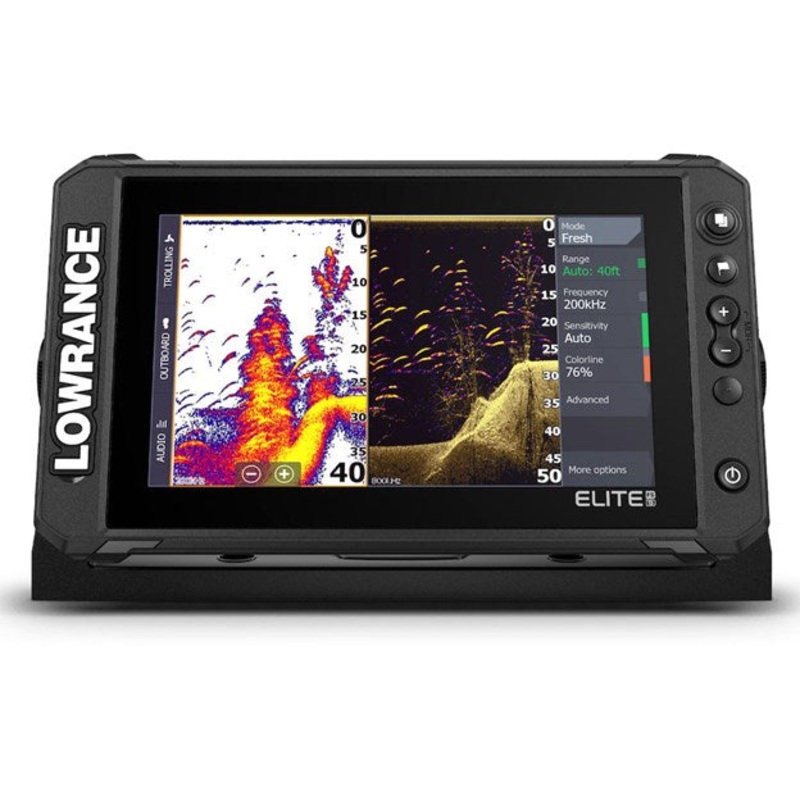 Lowrance Elite Fs 9 Fish Finder With Enhanced Embedded Charts & 3 In 1 Active Imaging Transducer (aus/nz)