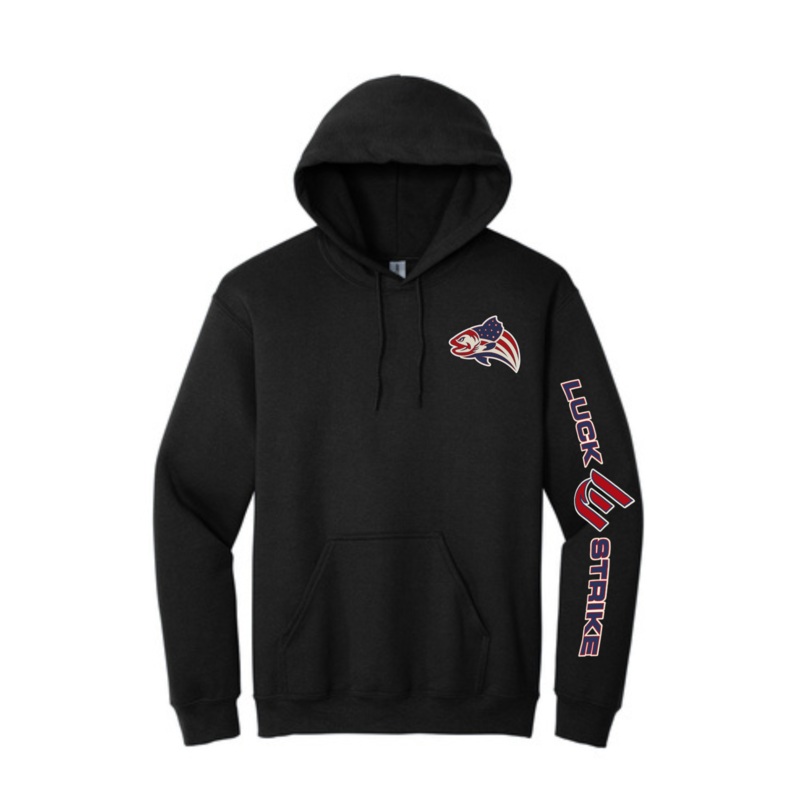 Black Luck E Strike Hoodie|S|M|L|XL|2XL|3XL|4XL|5XL