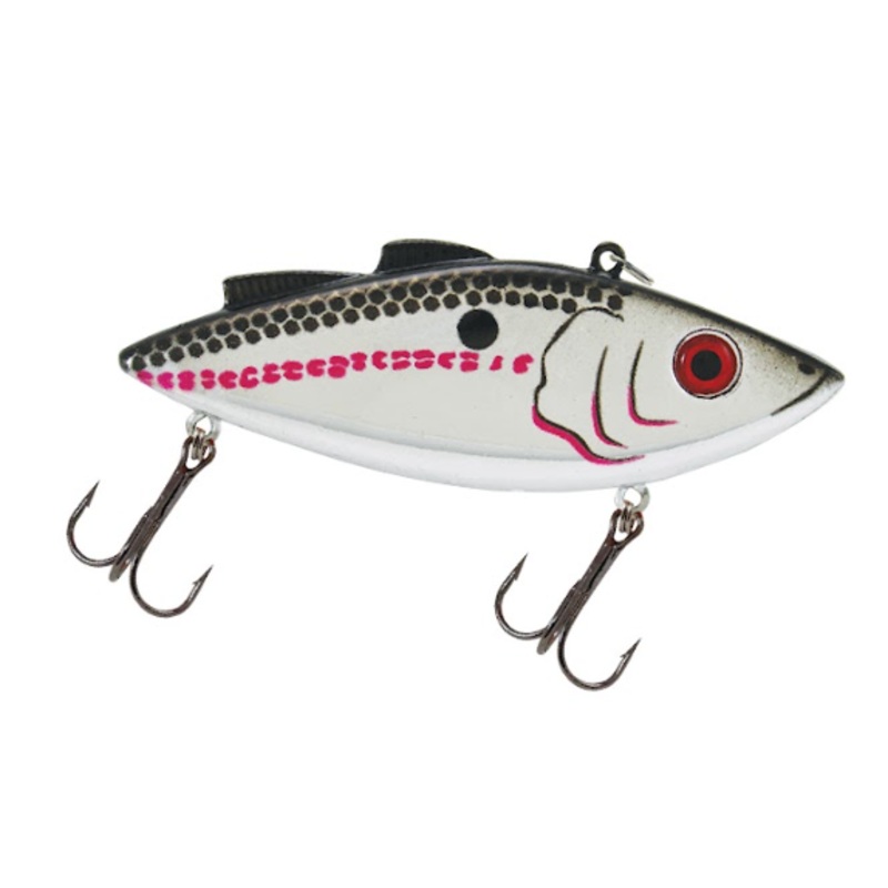 Luck E All American Rattler|Black Chrome|Chili Bowl|Bass|Baby Shad|War Mouth|Pearl White