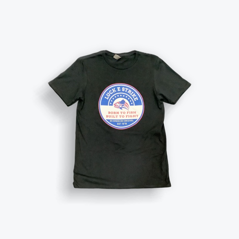 Luck E Strike T-Shirt Black|S|M|L|XL|2XL|3XL|4XL|5XL