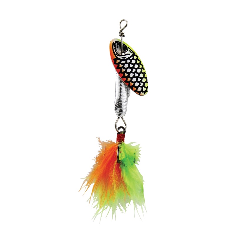 Dinner Spinner|1/16oz|1/4oz|1/8oz|Frost Bit|Black Max|Sun Burst|Fire Storm|Rainbow Flash|Bleeding Baitfish
