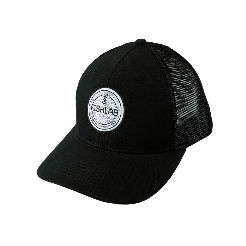 FishLab Mesh Back Black with White FishLab Circular Patch