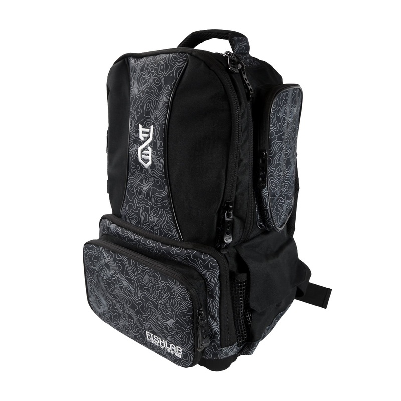 FishLab Tackle Backpack|One Size With Boxes|Black