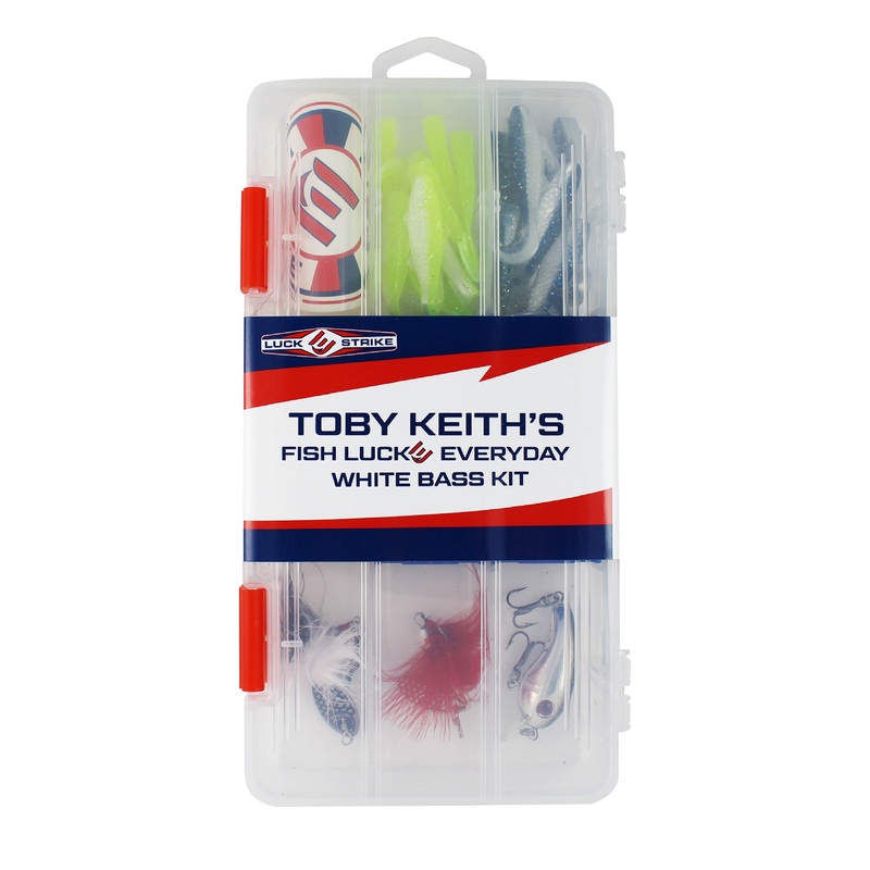 TOBY KEITH’S FISH LUCKE EVERYDAY WHITE BASS KIT