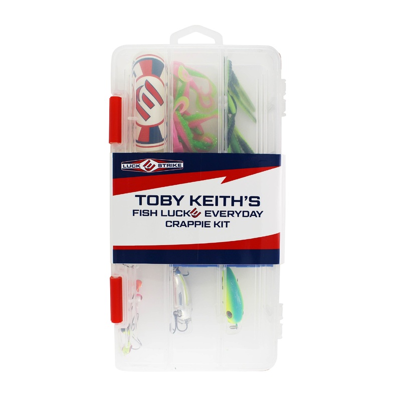 TOBY KEITHS FISH LUCKE EVERYDAY CRAPPIE KIT