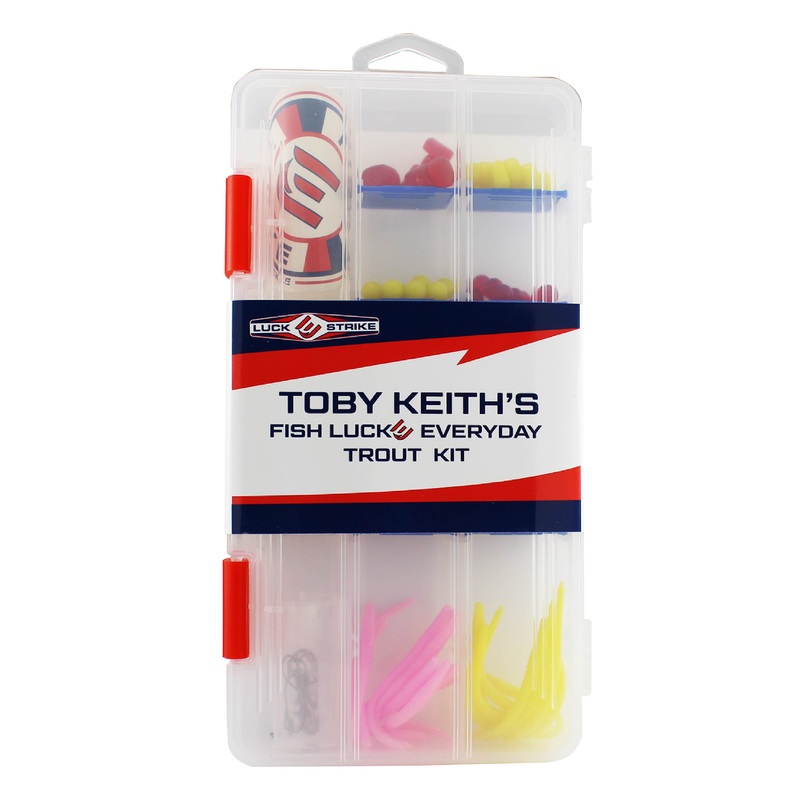TOBY KEITHS FISH LUCKE EVERYDAY TROUT KIT