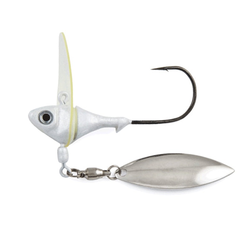Fish Head Shaker|1/4 oz|3/8 oz|1/2 oz|Albino|Pearl White|Raw Shad|Sexy Shad|Smokin Shad