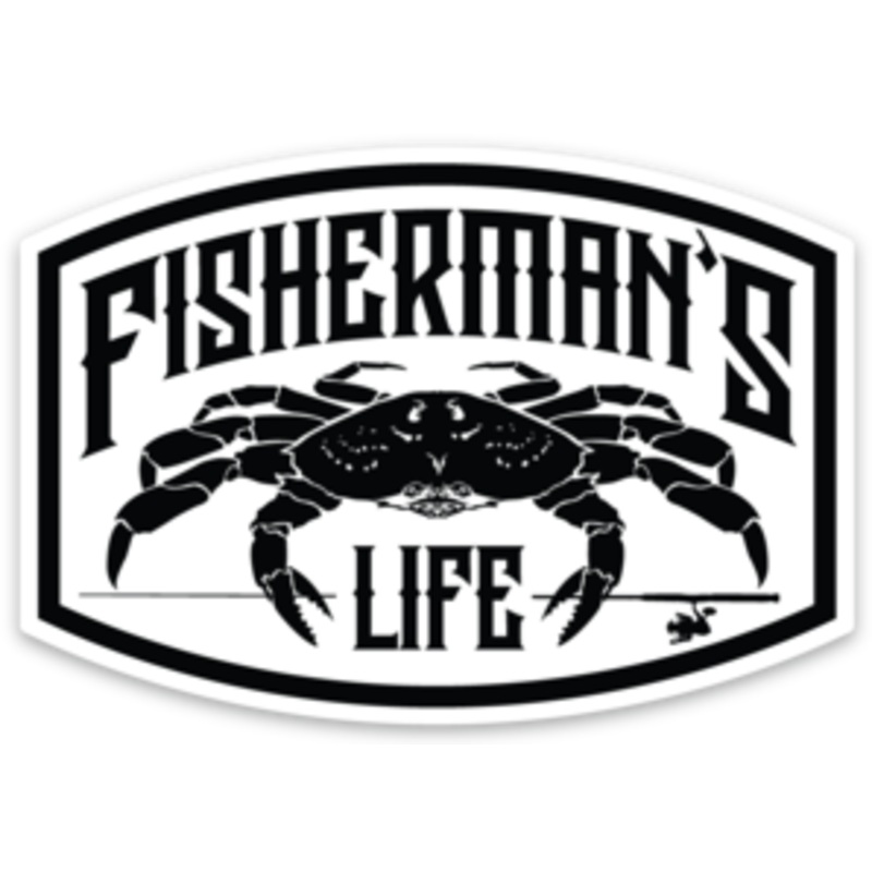 Fisherman’s Life Stickers|Fisherman’s Life (Rectangle)|Wide Crab (Diecut-Large)|Diamond Crab (Diecut-Large)|Cabezon (Diecut-Large)|Transparent Fisherman’s Life (Diecut-Large)|Transparent Wide Crab (Diecut-Large)|Transparent Cabezon (Diecut-Large)