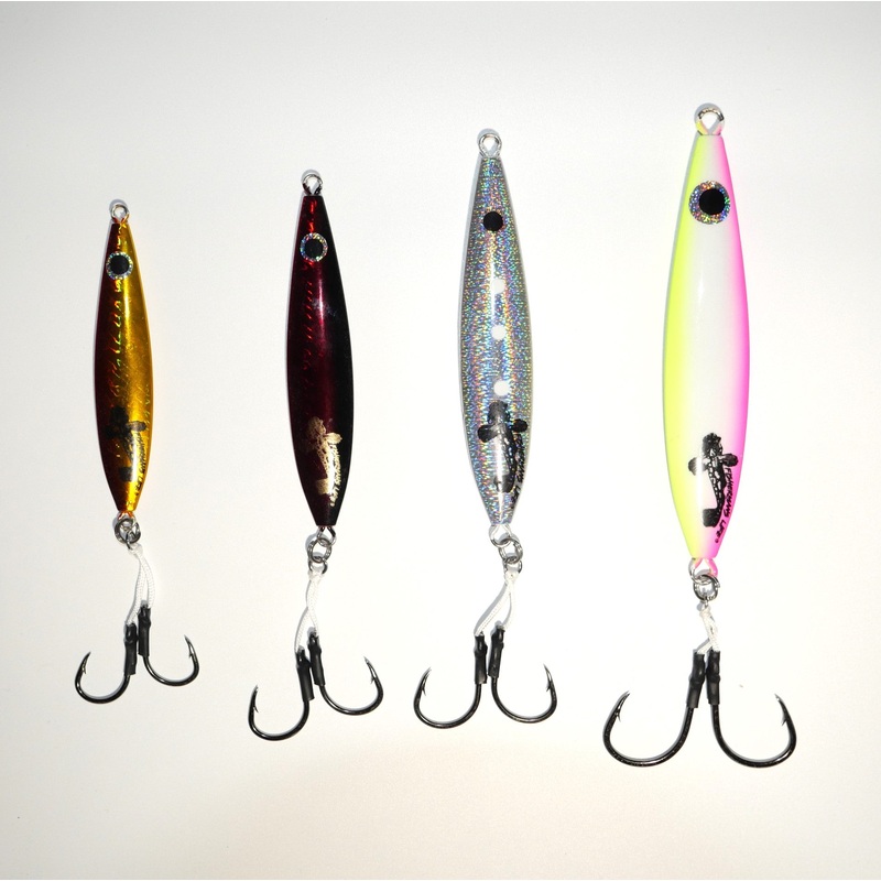 Fisherman’s Life Vertical Jigs 100g, 150g, 200g, 300g FOUR COLORS available