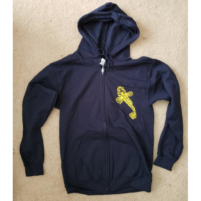 Lingcod & Logo Zip-Up Hoodie (Youth)