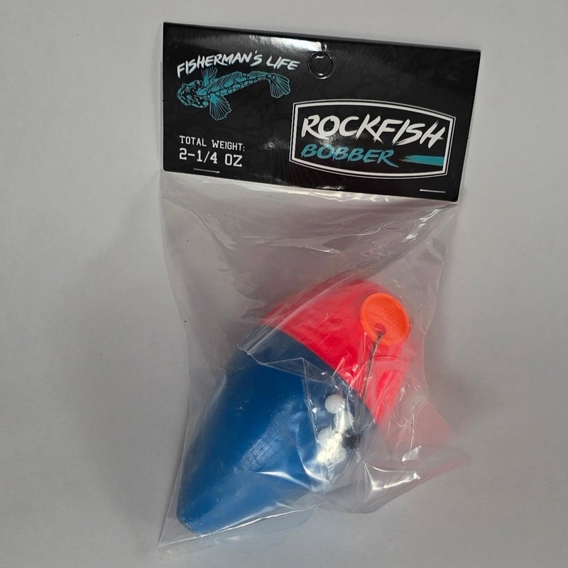 Rockfish Bobber 2.25 oz for Long Casting Fisherman’s Life