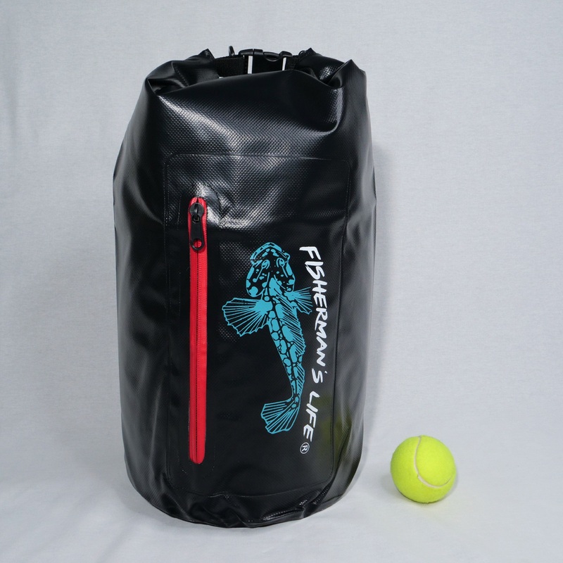 30L Drybag w/ Front Pocket and Waterproof Zipper