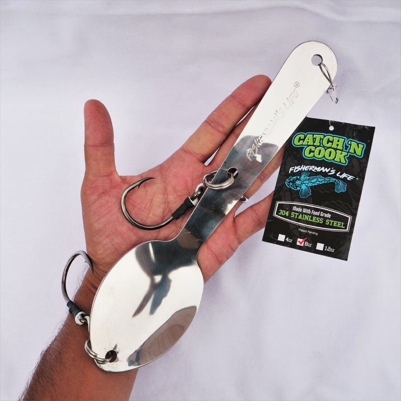 The Catch ‘n Cook: 304 Stainless Steel Spoon Jig (Fish and Eat with It)