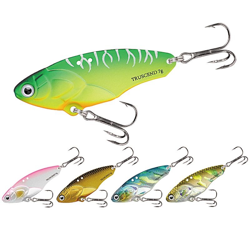 TRUSCEND Saltwater Jigs Fishing Lures with Flat BKK Hooks
