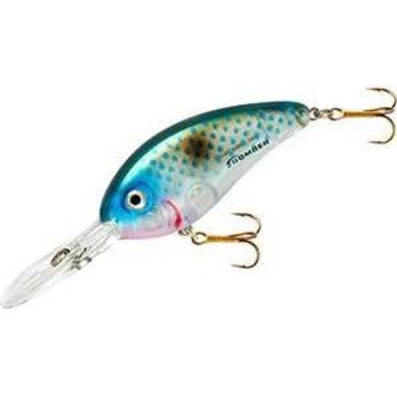 Bomber Fat Free Shad Jr 1/2oz|Blue Back Herring|Citrus Shad|Crawly Bottom|Fire Tiger|Foxy Shad|Green Ghost|Mimosa|Pearl White|Pure Shad|Shadtreuse|Speckled Perch|Tennessee Shad|Threadfin Shad|Tiger Perch