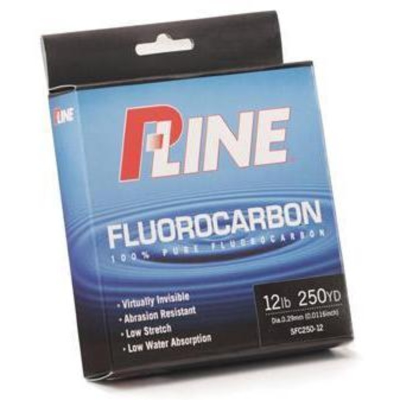 P-Line Fluorocarbon 100%|10lb|12lb|15lb|17lb|20lb|6lb|8lb